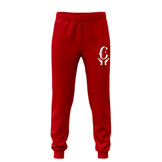 Classic Red Track Pants