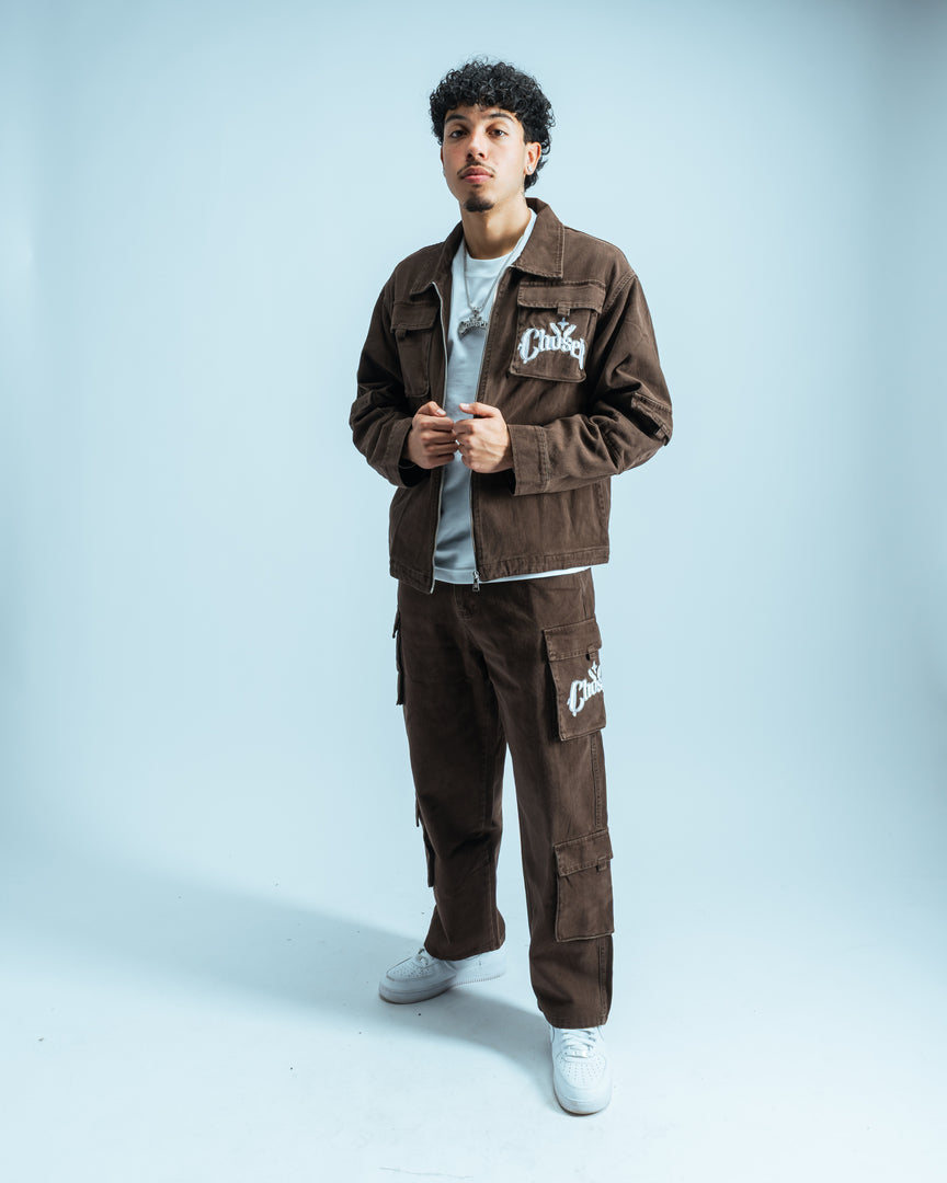 Brown Cargo Pants