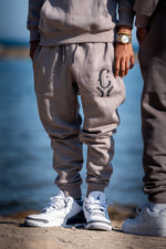 Load image into Gallery viewer, Classic Smoke Grey Track Pants
